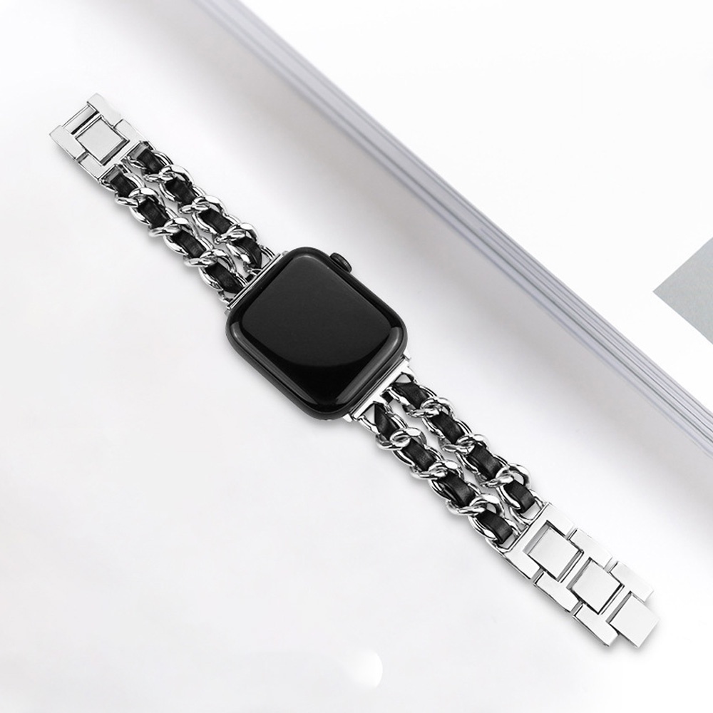 Dây Đeo Inox Cho Đồng Hồ Thông Minh iWatch Series 7/6/5/4/3/SE 44mm 40mm 42mm 38mm 45mm 41mm