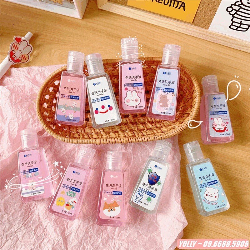 nước rửa tay khô mini bỏ túi
