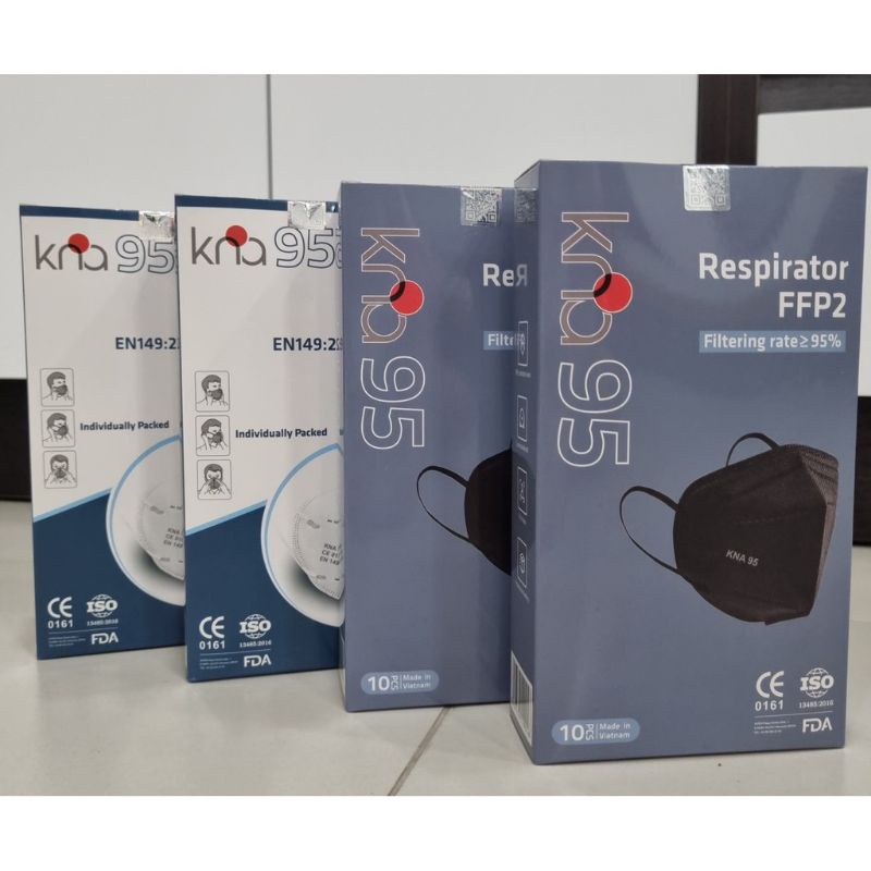 Khẩu Trang N95 - FFP2 Cao Cấp KNA95 - Tiêu chuẩn chất lượng Châu âu, FDA Hoa Kỳ