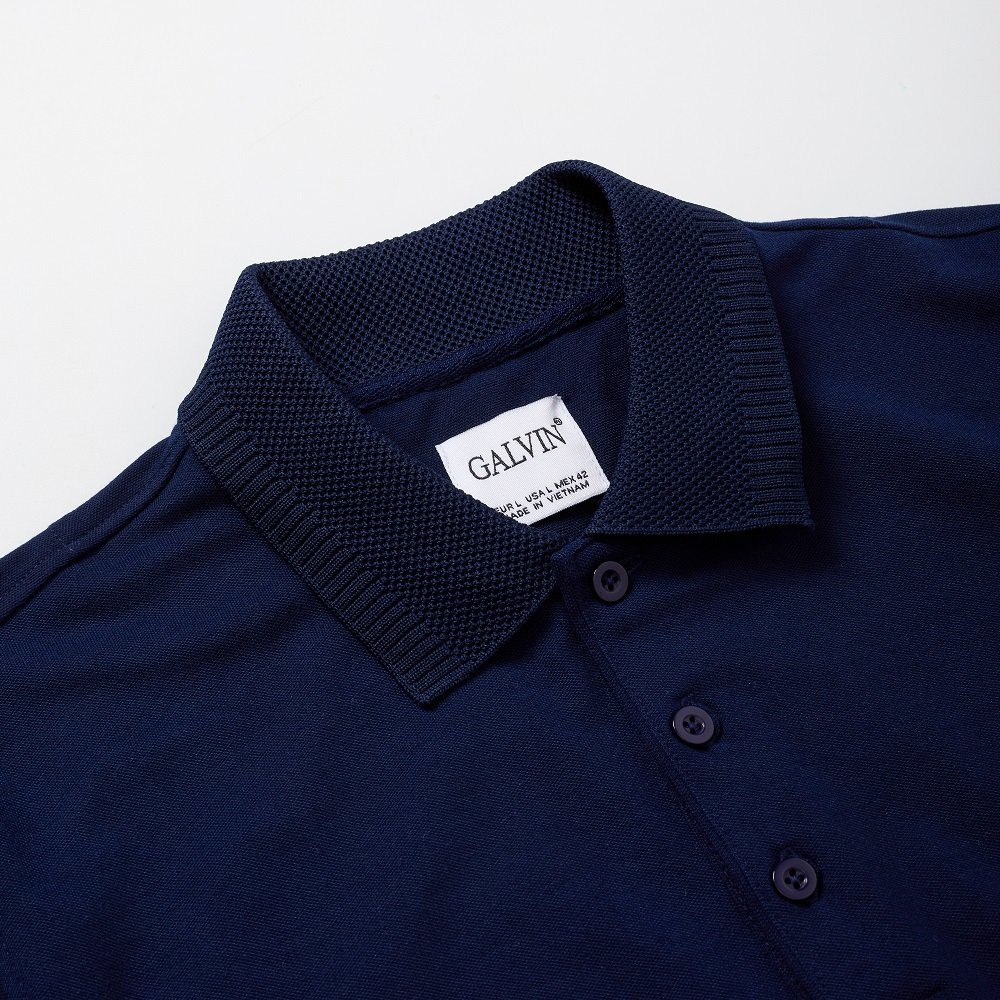 Áo Polo nam Galvin vải cá sấu Cotton co giãn cao cấp dệt bo lưới chuẩn form cổ bẻ tay ngắn 25 - Leo Vatino HA