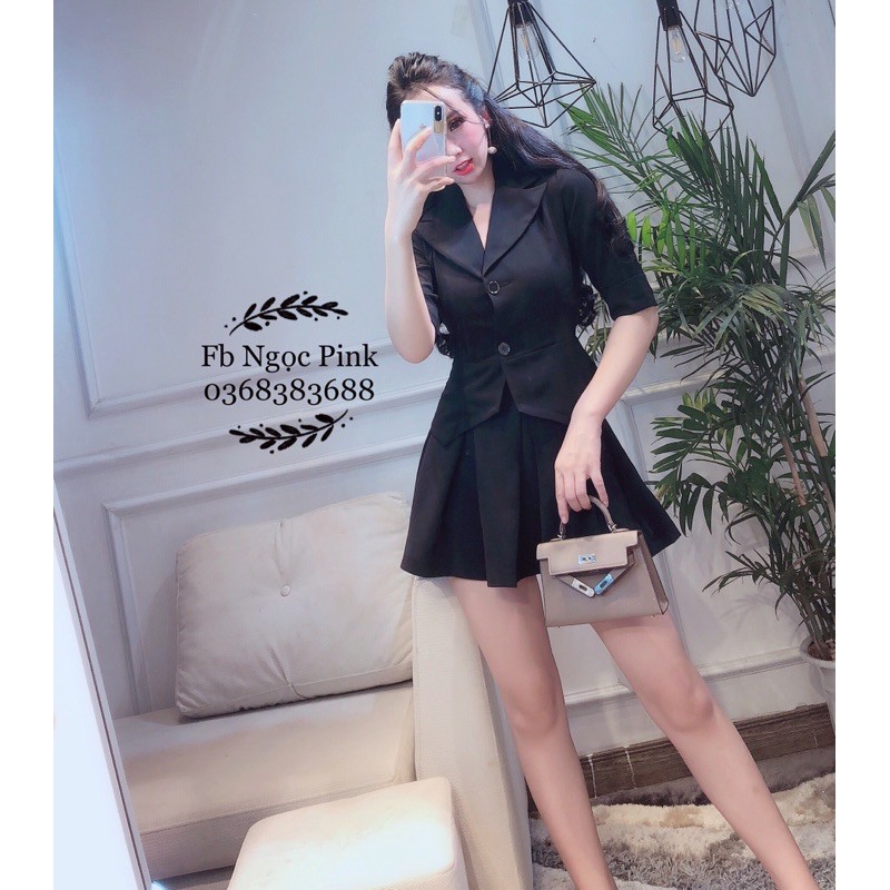 Áo Vest Nữ Công Sở Tay Lỡ Chất Vải Tuyết Mưa Sang Đẹp | BigBuy360 - bigbuy360.vn