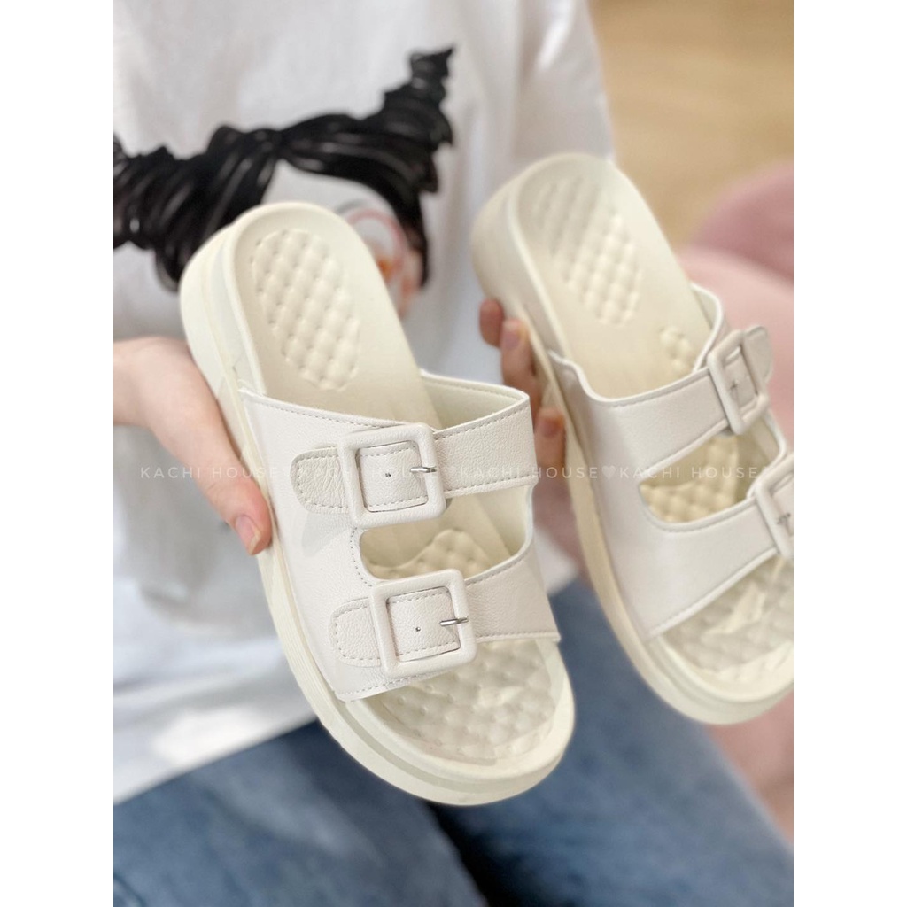 Dép Han 2 quai khóa HF103 - Kachi House