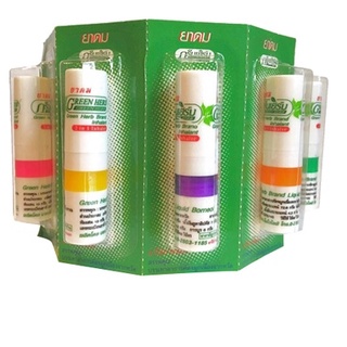[CHÍNH HÃNG]Ống hít thông mũi Green Herb 2 đầu Thái Lan