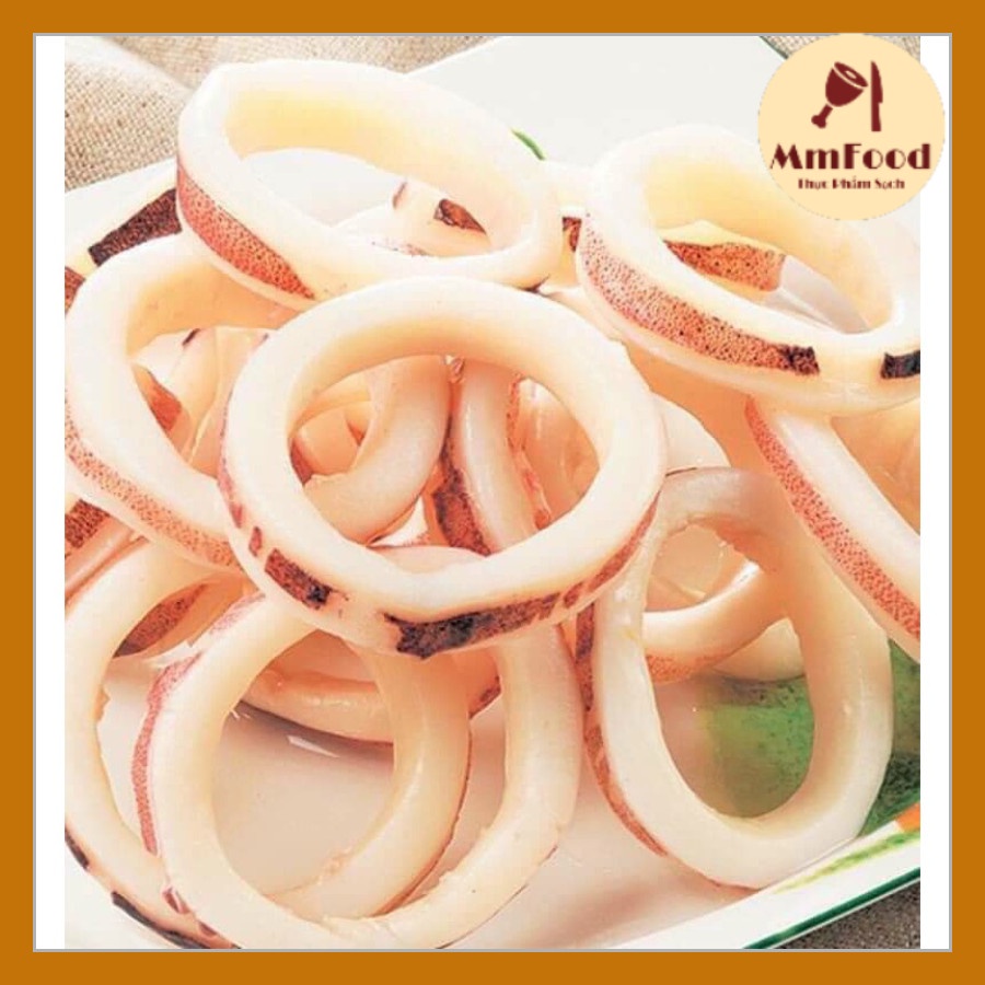 Mực vòng - Mực cắt khoanh 1kg(ship hỏa tố HNc 1h)