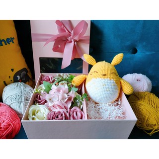 TOTORO Thú cưng làm bằng len handmade - Quà tặng cho bé