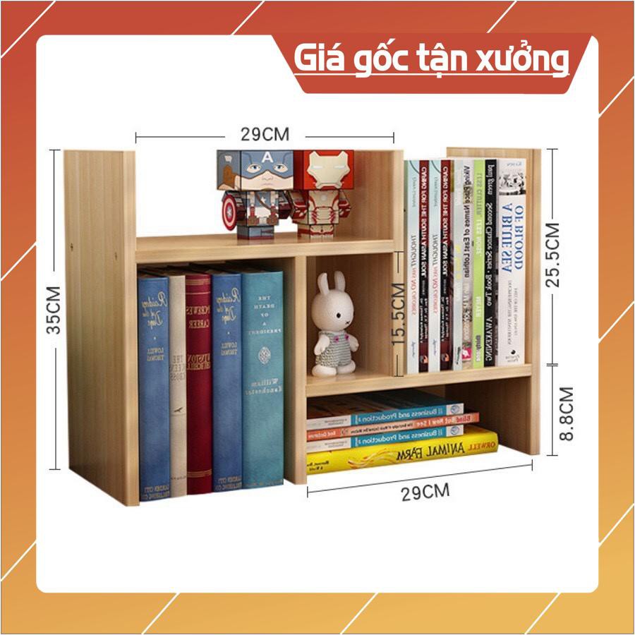 💥Giá sỉ💥Kệ tủ để sách, đồ dùng cá nhân bằng gỗ đa năng, nhiều ngăn ĐỂ BÀN tiện ích