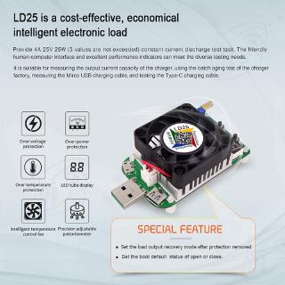 Vôn Kế Điện Tử LD25 4A 25W USB