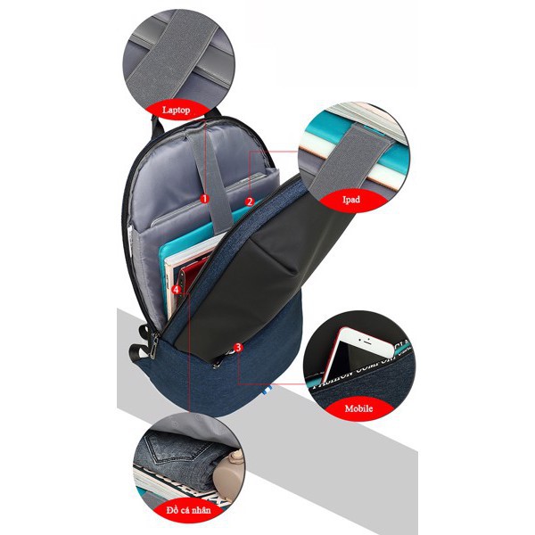 Balo thời trang nam 🍍FREE SHIP🍍 Balo laptop thời trang cao cấp POSO-627 | BigBuy360 - bigbuy360.vn