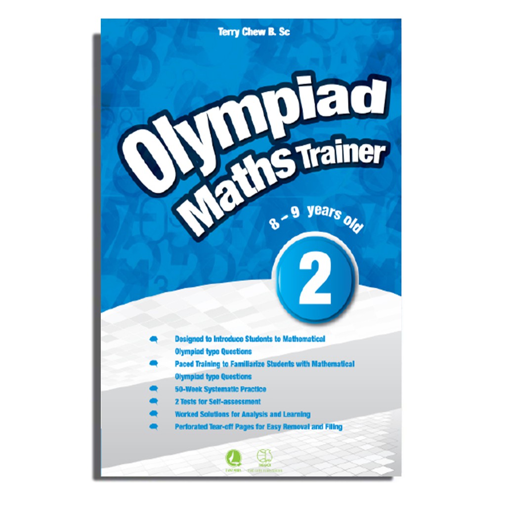 Sách: Olympiad maths Trainer  - dành cho học sinh Từ 7 - 13 tuổi (Á Châu books)