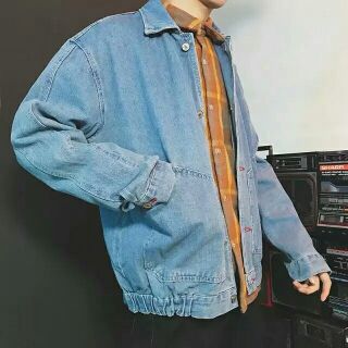 Áo bò nam oversize hàn quốc