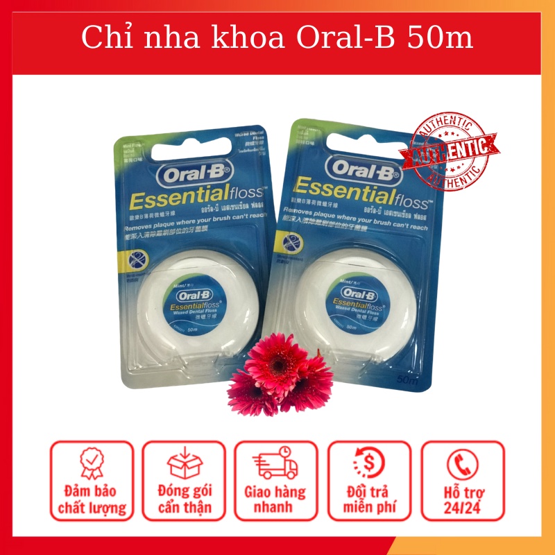 Chỉ Nha Khoa Oral-B Essential Floss 50m