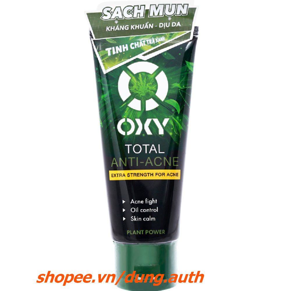 Sữa Rửa Mặt Nam 100G Oxy Sạch Mụn Chính Hãng.