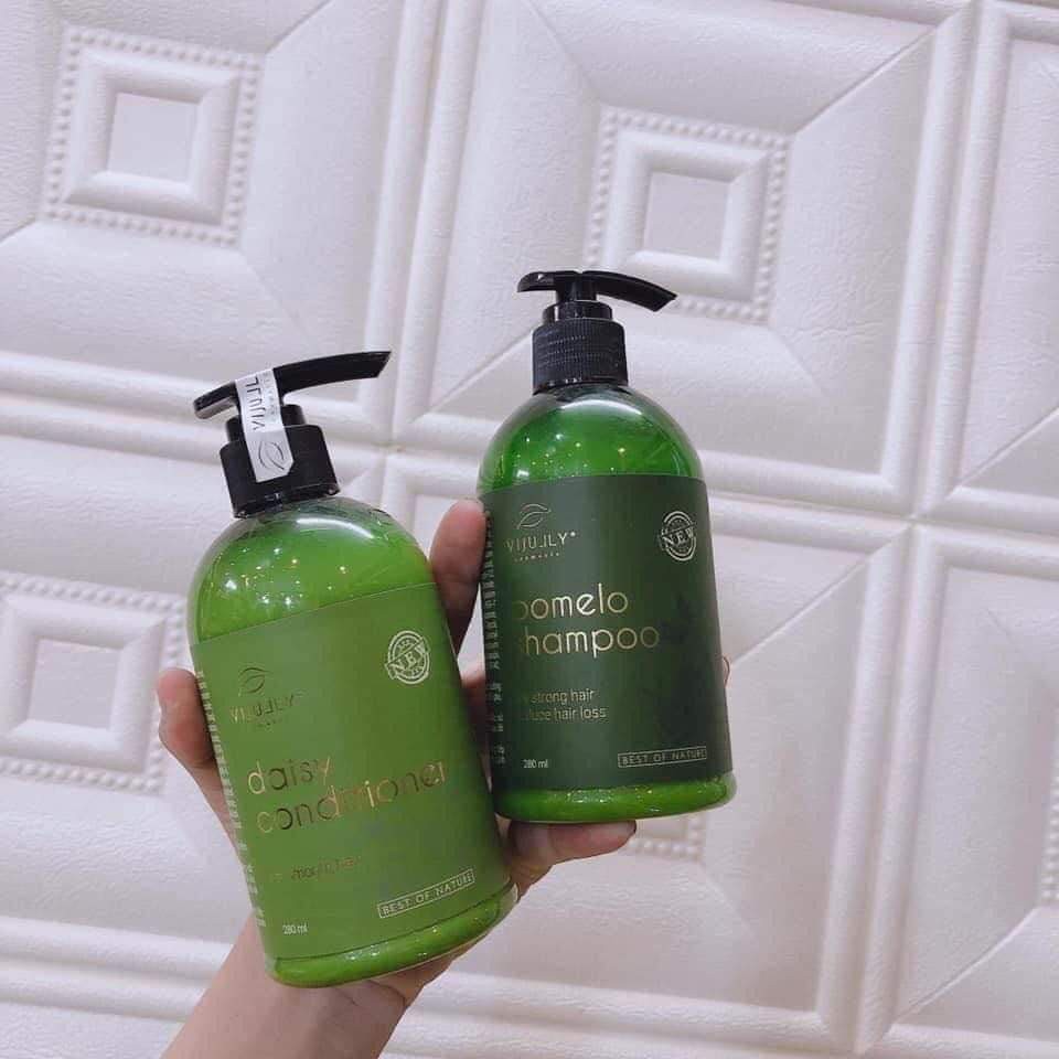 (TRỊ RỤNG TÓC) Bộ Dầu Gội Bưởi và Dầu Xả Tóc Vi Jully Phục Hồi Tóc Hư Tổn Mọc Tóc | BigBuy360 - bigbuy360.vn