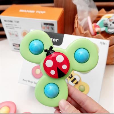 [Có bảo hành] Set 3 Đồ Chơi Con Quay Spinner Dán Tường Phát Nhạc Cho Bé - Timikid