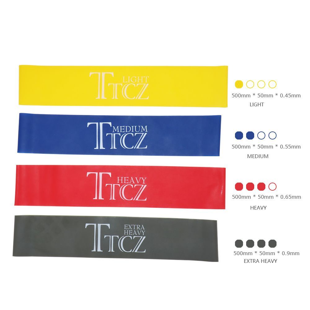 1 dây đai kháng lực bằng cao su co giãn dùng tập thể hình