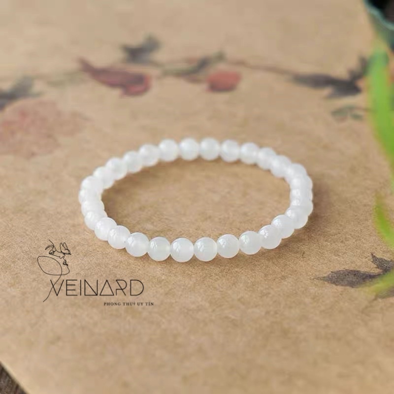 Vòng tay bạch ngoc 6mm