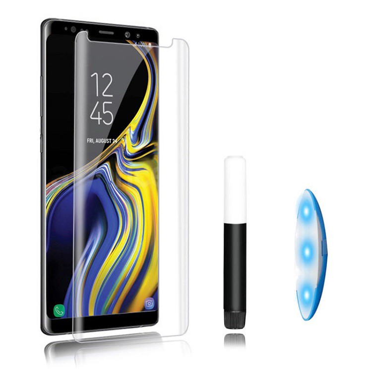 Kính cường lực  FULL KEO UV  cho máy note 8  note 9  s8  s8 plus   s10 plus   s7 edge  S9 plus  s9 s10  s6 edge