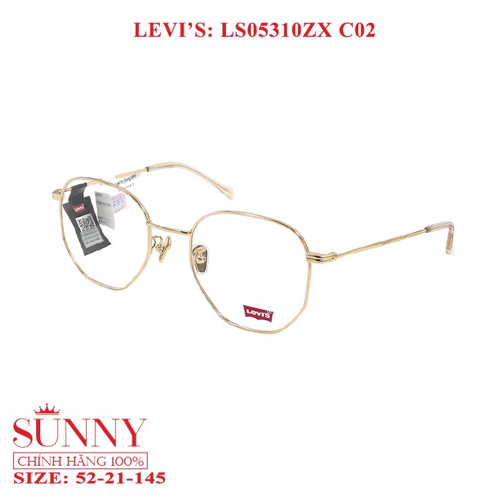 LS05310ZX - Gọng kính Levi's chính hãng, bảo hành toàn quốc