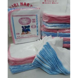 Khăn sữa xuất nhật KIBA hàng đẹp 2 lớp/ 3 lớp/ 4 lớp