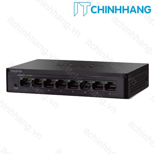 Switch Cisco SG95-08 8 cổng Giagbit 1000Mbps - Hàng Chính Hãng