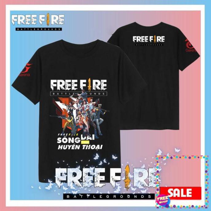 🔥FLASH SALE🔥 Mẫu áo phông Free Fire garena cực HOT đẹp giá rẻ 2020 Siêu Siêu HOT nè