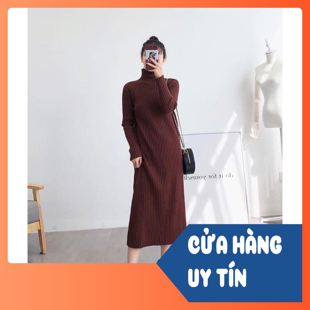 VÁY LEN SUÔNG TĂM TO CỔ CAO