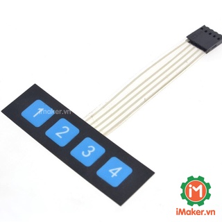 Bàn phím mềm 1x4 phím
