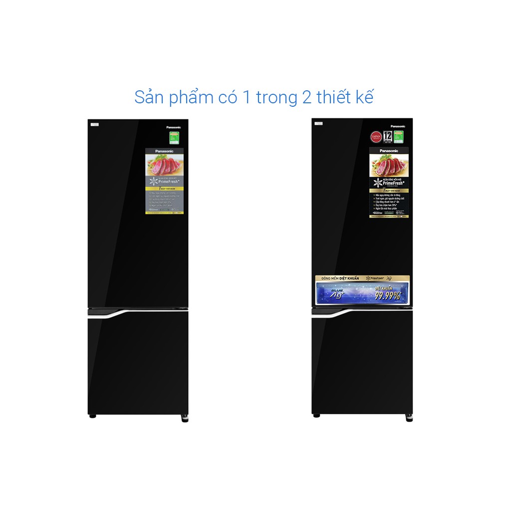 Tủ lạnh Panasonic Inverter 322 lít NR-BV360GKVN ( CHỈ GIAO HÀNG KHU VỰC HCM )