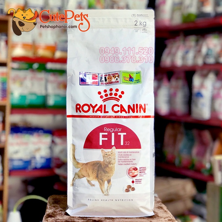Hạt Royal Canin Fit 32 Thức ăn cho mèo trưởng thành cao cấp từ Pháp - Cutepets