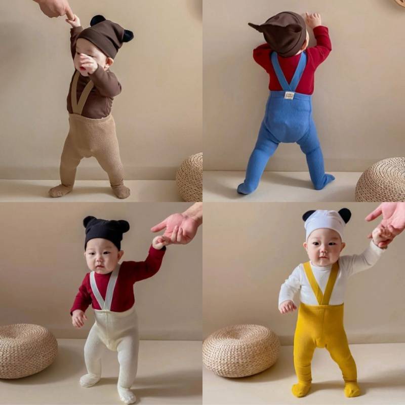 Mũ Cotton Vải Mềm Tai Mickey Cho Bé 6 - 20m
