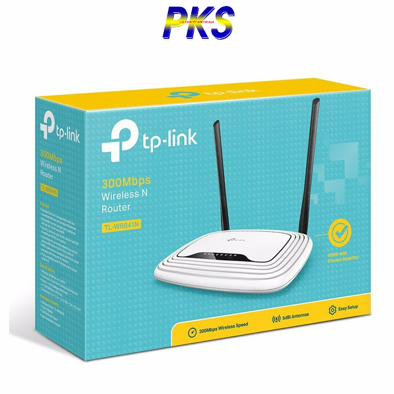 Bộ phát Wifi TP link 841N chuẩn tốc độ 300Mbp - Bảo Hành 24 Tháng