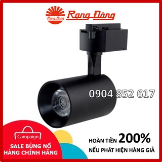 Đèn rọi ray 12W Rạng Đông, Ánh sáng trung tính 3000K 4000K 5000K, bảo hành 2 năm TRL04