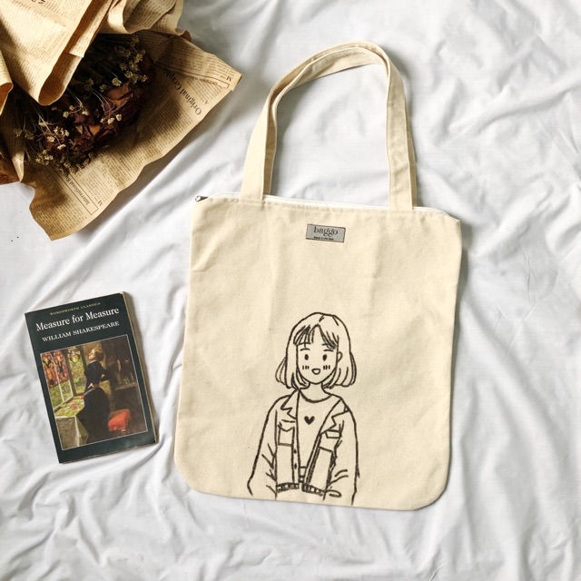 Túi VNXK, có dây kéo và túi nhỏ