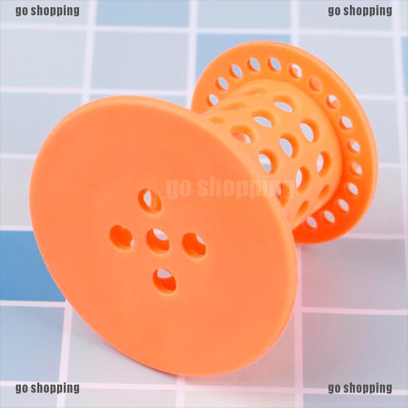 {go shopping}Useful silicone tub drain stop &amp; bathroom hair catcher drain protector strainer