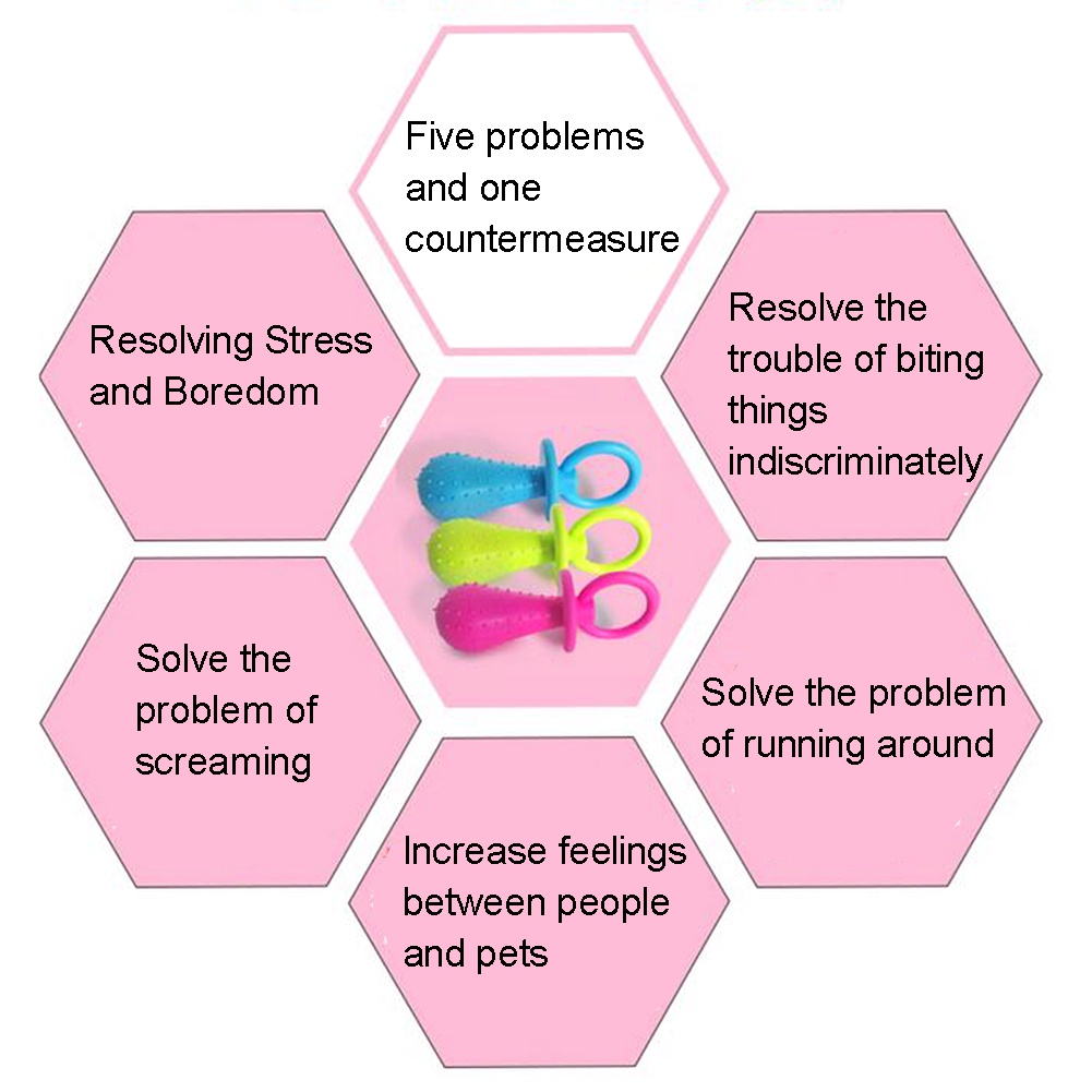 Đồ Chơi Cao Su Mini Chống Cắn Có Chuông Huấn Luyện Cún Cưng