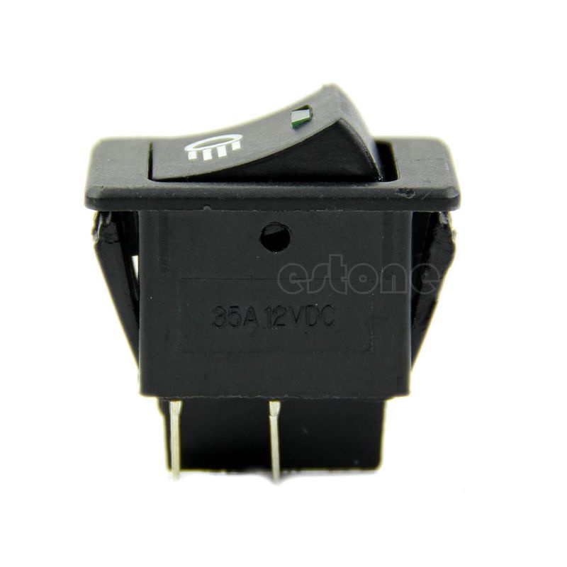 Công Tắc Bật / Tắt Đèn Pha 12V 35A 4 Pin Có Đèn LED Cho Xe Hơi Xe Tải