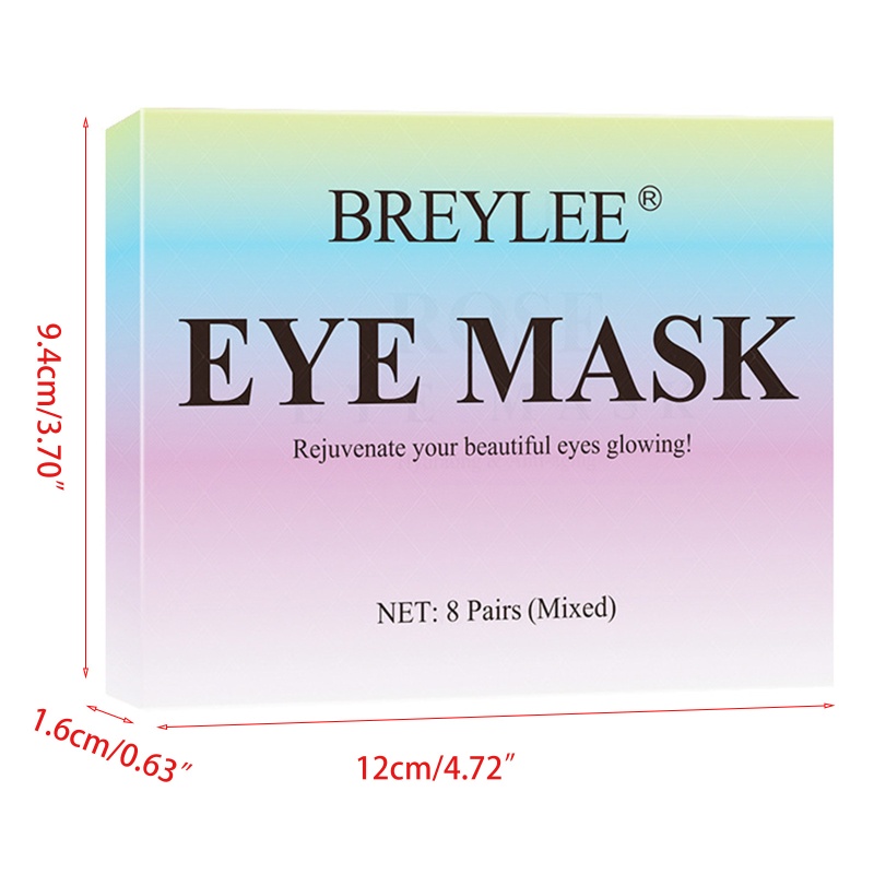 Set 8 cặp mặt nạ mắt vitamin C dưỡng ẩm chống lão hóa tiện dụng
 | BigBuy360 - bigbuy360.vn