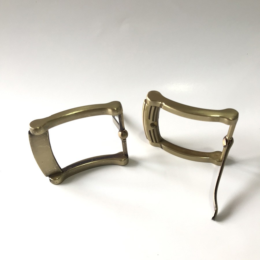 Đầu khóa thắt lưng, mặt thắt lưng nam kiểu khóa kim 4cm màu đồng