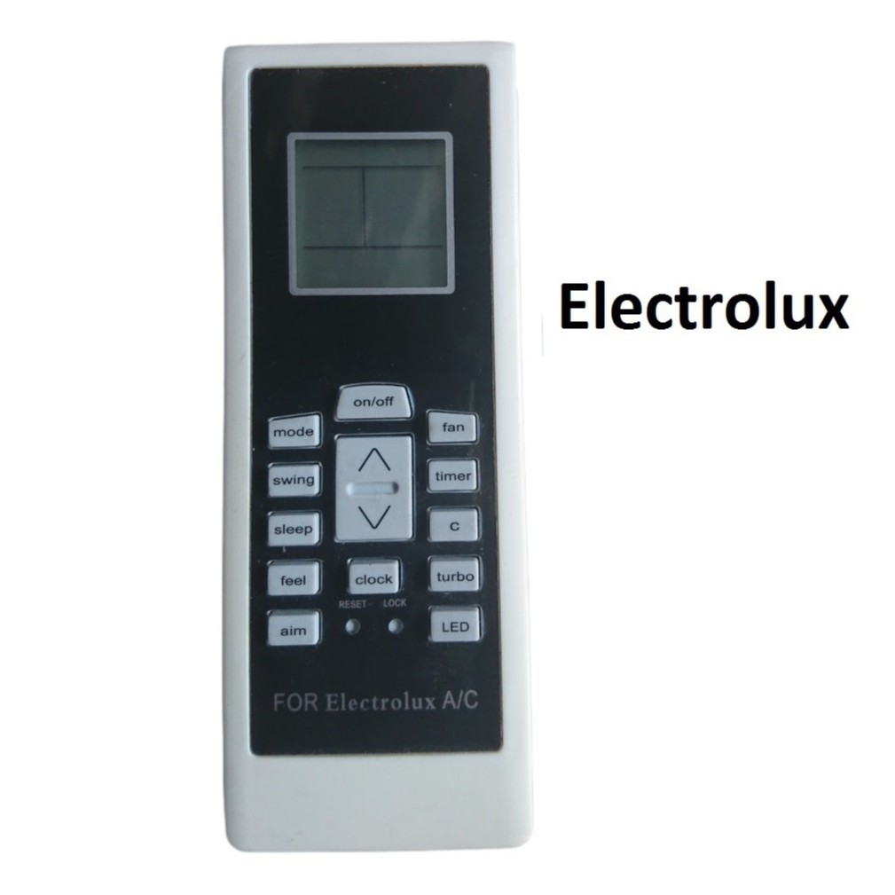 Điều khiển máy lạnh Electrolux mặt đen dòng RG01 - Remote Điều khiển điều hòa Electrolux model RG01-BGCEF-ELAU loại tốt