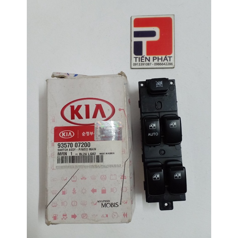 Cụm công tắc lên xuống kính tổng KIA MORNING/PICANTO mã 9357007300