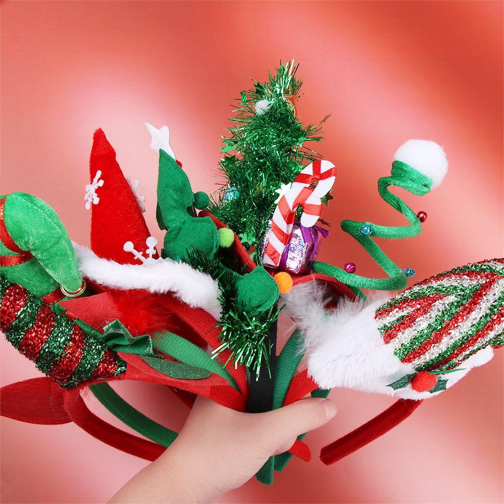 SUSANS Băng Đô Cài Tóc Hình Cây Thông Noel