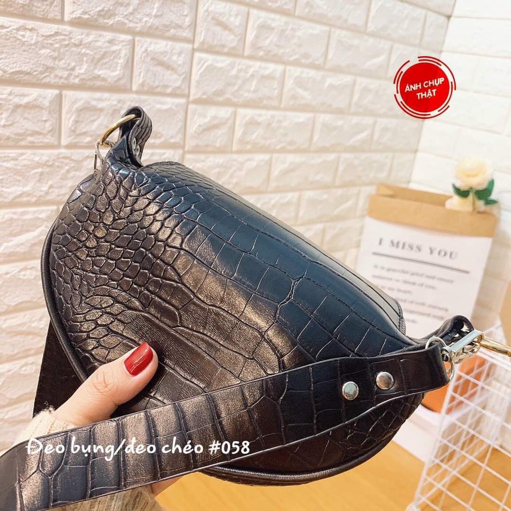 Túi bao tử túi mini đeo bụng đeo ngực đeo hông nữ RIDJ DBUNG03