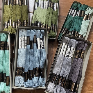Set chỉ thêu cotton Cos.mo nhiều màu