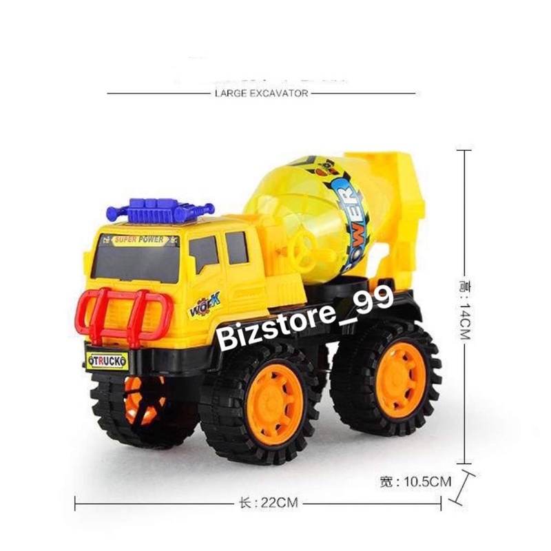 Đồ chơi ô tô xe tải,xe công trình xây dựng cỡ lớn trẻ em,máy xúc,máy cẩu,xe trộn
