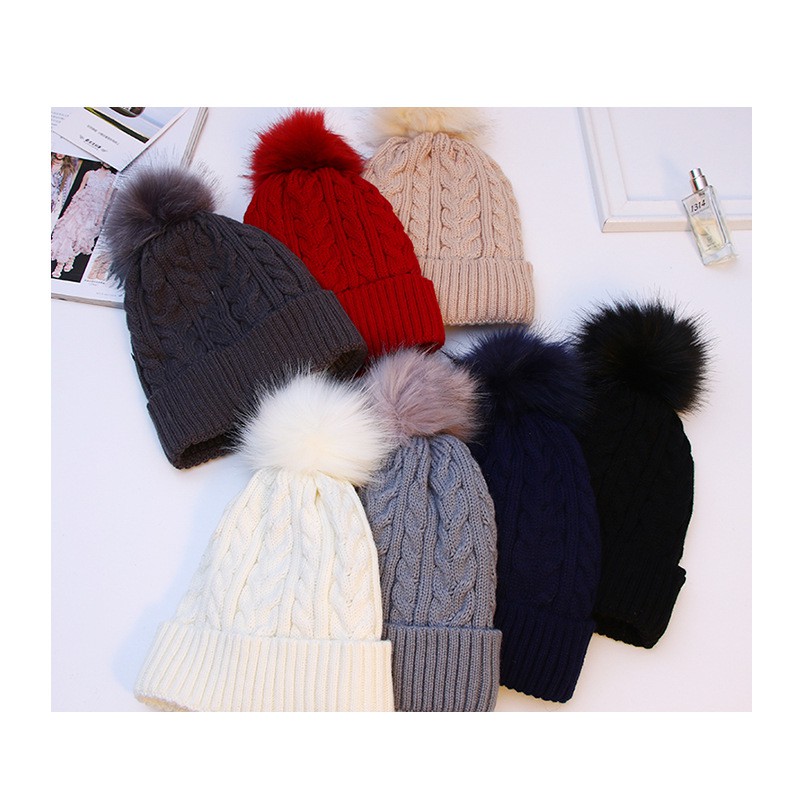 Mũ Len Lót Lông Dày( người lớn)