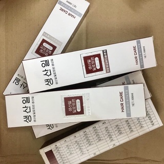 (Xả Hàng) Thuốc Nhuộm Tóc Hàn Quốc 100ml đủ các màu ( k kèm oxy )