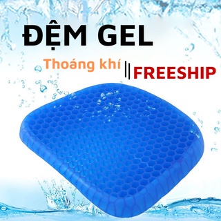 Đệm Lót Ghế, Đệm Ngồi Tổ Ong Thoáng Khí Lót Ghế Ngồi, Ghế Ô Tô Bảo Vệ Cột Sống, Hỗ Trợ Tuần Hoàn Máu SIXTEEN