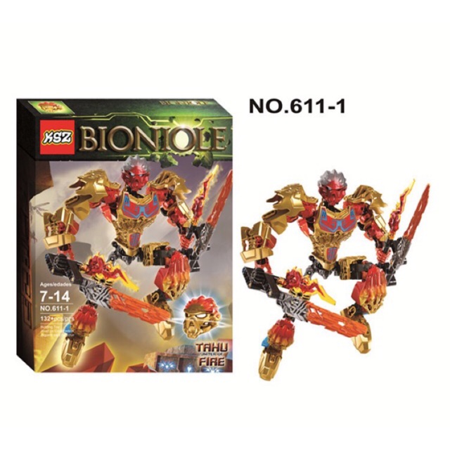 Bionicle 611-1 ( không có hộp giấy )