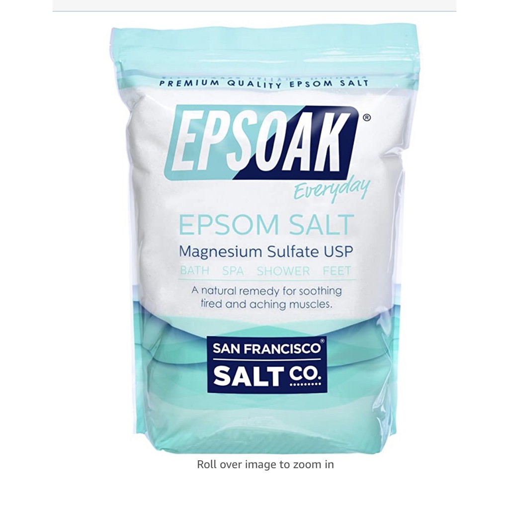 Epsom Salt muối tắm và ngâm chân đào thải độc tố Epsoak