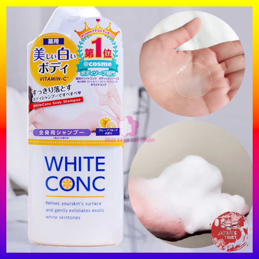 [Hàng Nhật] Sữa tắm trắng mịn da White Conc Body nhật bản (Japan)
